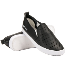 Mckeylor Openwork Slipons sort 1