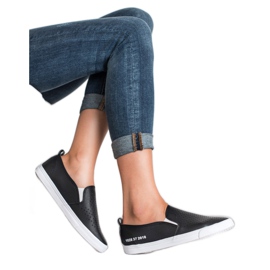 Mckeylor Openwork Slipons sort 2