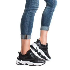 SHELOVET Sorte sneakers 2