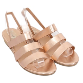 Champagne espadrilles sandaler SM007 Champagne lyserød 1