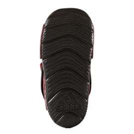 Adidas Spider Man AltaSwim Jr BY2610 sandaler sort rød 2
