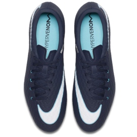 Nike Hypervenom Phelon Iii Fg M 852556-414 fodboldstøvler marineblå marineblå 2