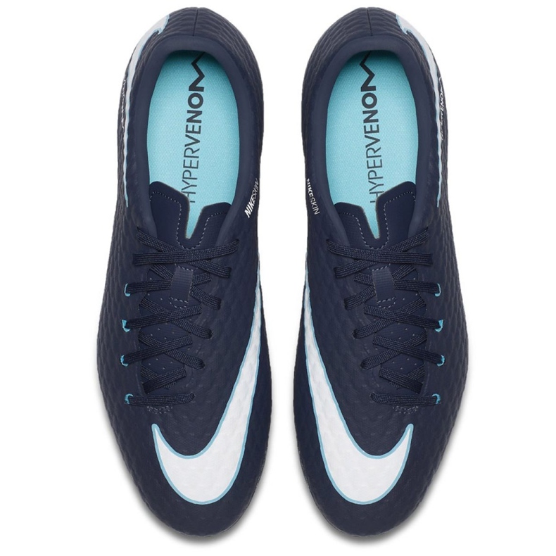 Nike Hypervenom Phelon Iii Fg M 852556-414 fodboldstøvler marineblå marineblå 2