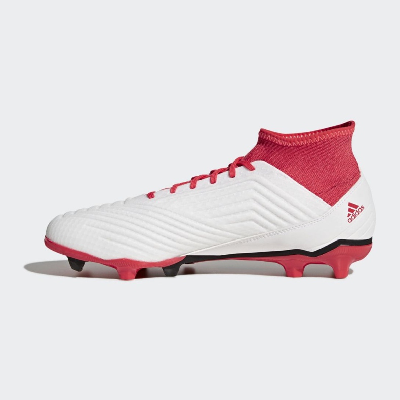 Adidas Predator 18.3 Fg M CM7667 fodboldstøvler hvid hvid 1