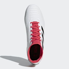 Adidas Predator 18.3 Fg M CM7667 fodboldstøvler hvid hvid 2