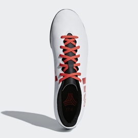 Adidas X Tango 17.4 Tf Jr CP9044 fodboldstøvler flerfarvet hvid 1