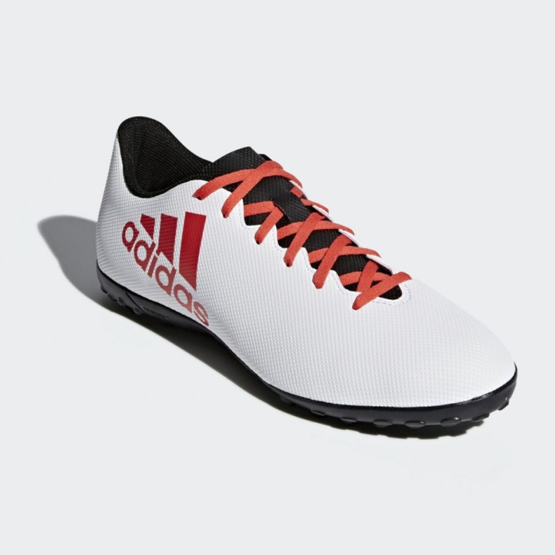 Adidas X Tango 17.4 Tf Jr CP9044 fodboldstøvler flerfarvet hvid 2