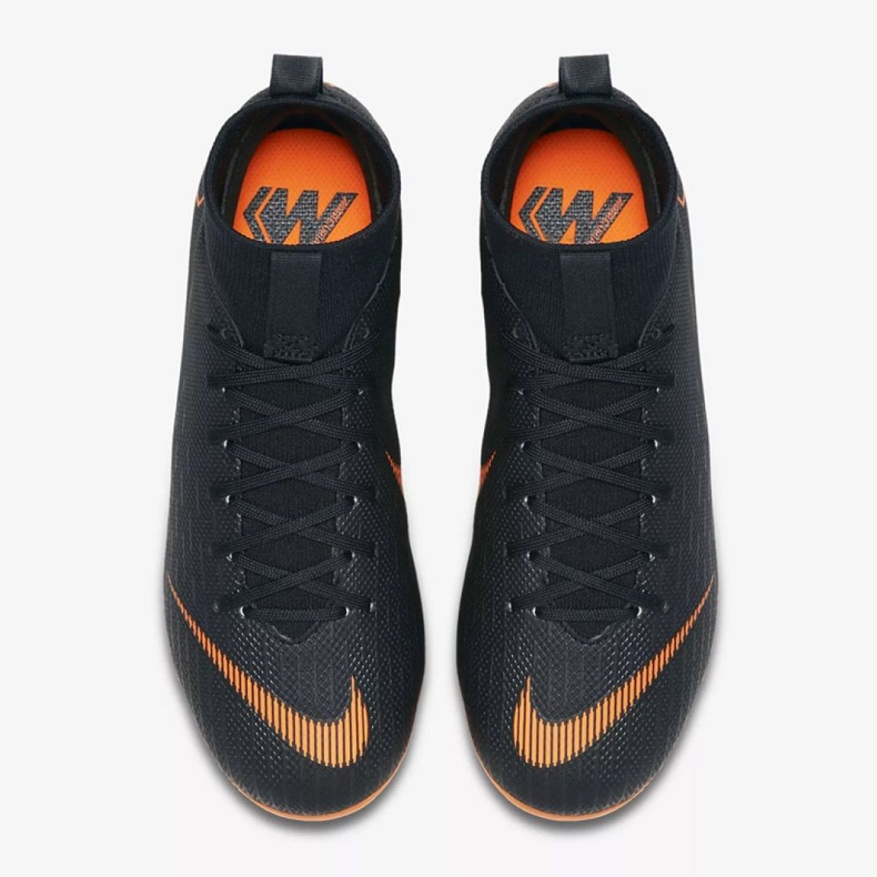 Nike Mercurial Superfly 6 Academy Gs Mg Jr AH7337-081 fodboldsko sort sort 2