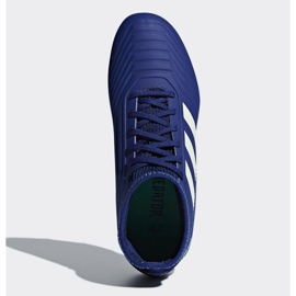 Adidas Predator 18.3 Fg Junior CP9012 fodboldstøvler blå blå 2