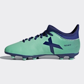 Adidas X 17.3 Fg Jr CP8993 fodboldstøvler flerfarvet blå 1