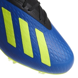 Adidas X 18.2 Fg M DA9334 fodboldstøvler marine blå blå 3