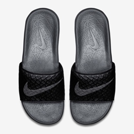 Tøfler Nike Benassi Solarsoft Slide 705474-091 sort 1