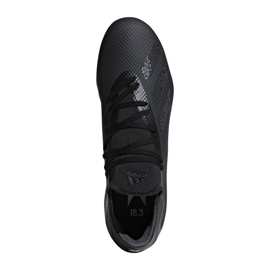 Adidas X 18.3 Fg M DB2185 fodboldstøvler sort sort 1