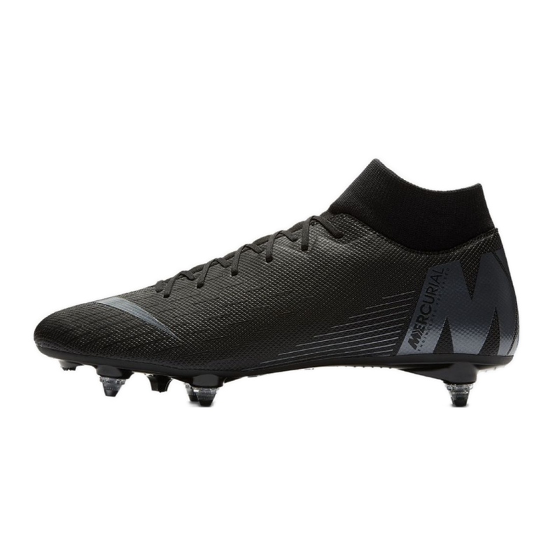 Nike Mercurial Superfly 6 Academy Sg Pro M AH7364-001 fodboldsko sort sort 1