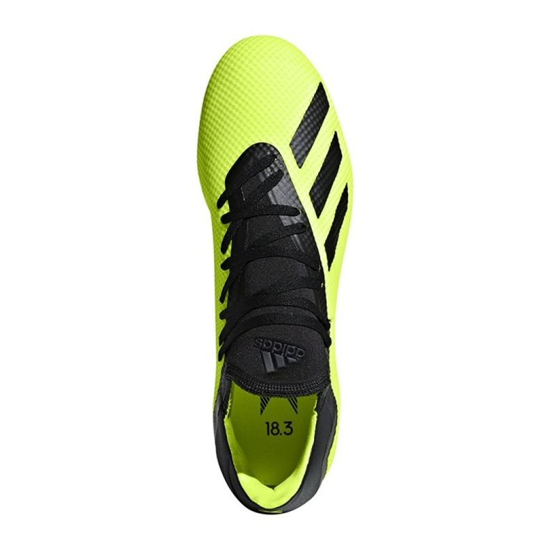 Adidas X 18.3 Fg M DB2183 fodboldstøvler gul gul 2