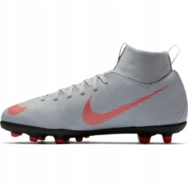 Nike Mercurial Superfly 6 Club Mg Jr AH7339 060 hvide fodboldsko 2