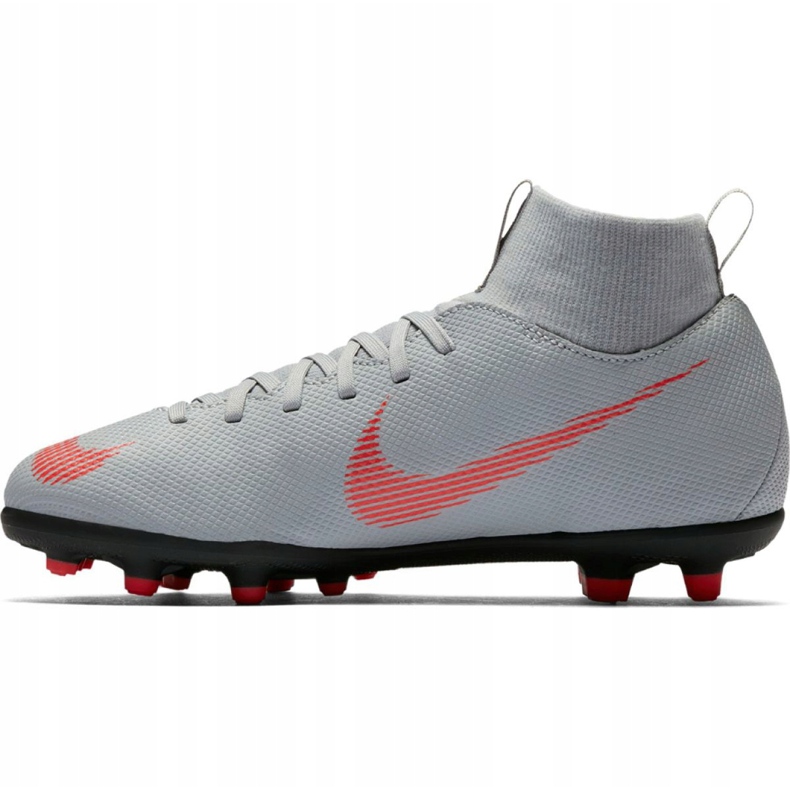 Nike Mercurial Superfly 6 Club Mg Jr AH7339 060 hvide fodboldsko 2