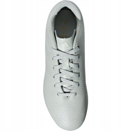 Adidas Nemeziz 18.4 FxG Jr DB2356 fodboldstøvler flerfarvet hvid 1