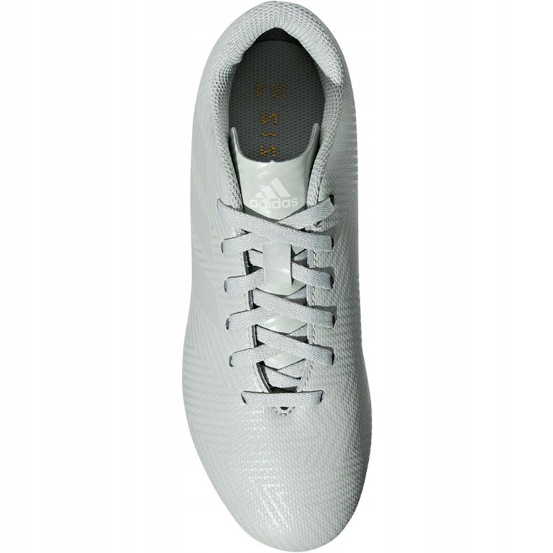 Adidas Nemeziz 18.4 FxG Jr DB2356 fodboldstøvler flerfarvet hvid 1