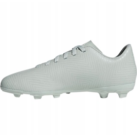 Adidas Nemeziz 18.4 FxG Jr DB2356 fodboldstøvler flerfarvet hvid 2