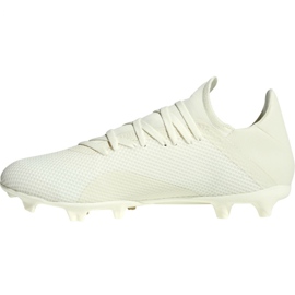 Adidas X 18.3 Fg M DB2184 fodboldstøvler flerfarvet hvid 1