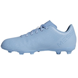 Adidas Nemeziz Messi 18.4 FxG Jr DB2368 fodboldstøvler flerfarvet blå 1