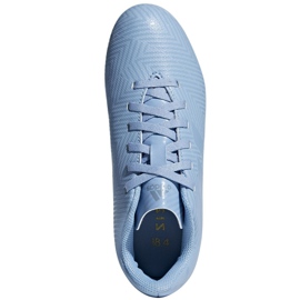 Adidas Nemeziz Messi 18.4 FxG Jr DB2368 fodboldstøvler flerfarvet blå 2
