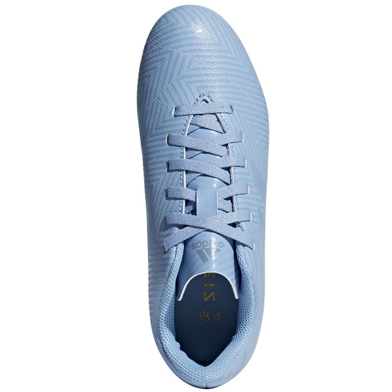Adidas Nemeziz Messi 18.4 FxG Jr DB2368 fodboldstøvler flerfarvet blå 2
