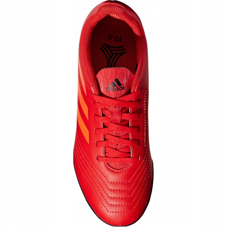 Adidas Predator 19.4 Tf Jr CM8557 fodboldstøvler flerfarvet rød 2