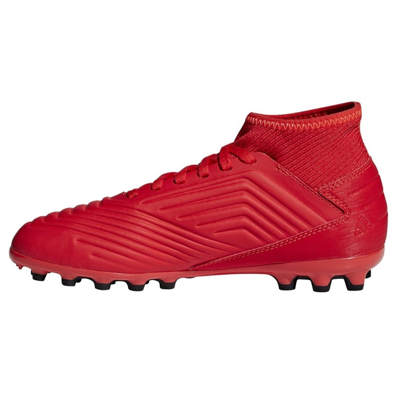 Adidas Predator 19.3 Jr D98005 fodboldstøvler rød rød 1