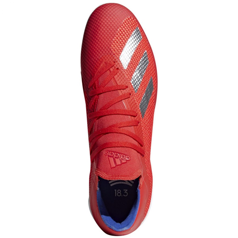 Indendørs sko adidas X 18.3 I M BB9392 flerfarvet rød 1