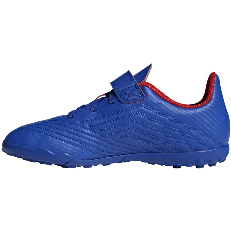 Adidas Predator 19.4 Tf Jr CM8559 fodboldstøvler blå blå 1