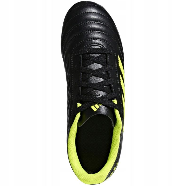 Adidas Copa 19.4 Fg Jr D98088 fodboldstøvler flerfarvet sort 2