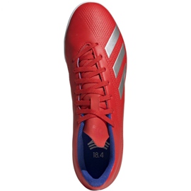 Adidas X 18.4 Tf M BB9413 fodboldstøvler flerfarvet rød 1