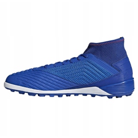 Adidas Predator 19.3 Tf M BB9084 fodboldstøvler flerfarvet blå 1
