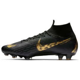 Nike Mercurial Superfly 6 Elite Fg M AH7365-077 fodboldsko sort sort 1