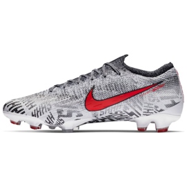 Nike Merurial Vapor 12 Elite Neymar Fg M AO3126-170 fodboldsko hvid grå 1