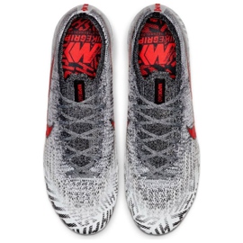 Nike Merurial Vapor 12 Elite Neymar Fg M AO3126-170 fodboldsko hvid grå 2