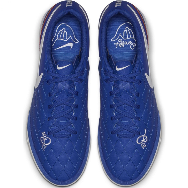 Indendørs sko Nike Tiempo Legend X 7 Academy 10R Ic M AQ2217-410 blå blå 1