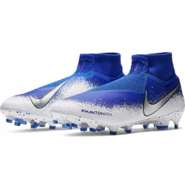 Nike Phantom Vsn Elite Df Fg M AO3262-410 fodboldstøvler blå flerfarvet 3