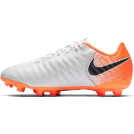 Nike Tiempo Legend 7 Academy Mg Jr AO2291-118 fodboldsko flerfarvet hvid 1