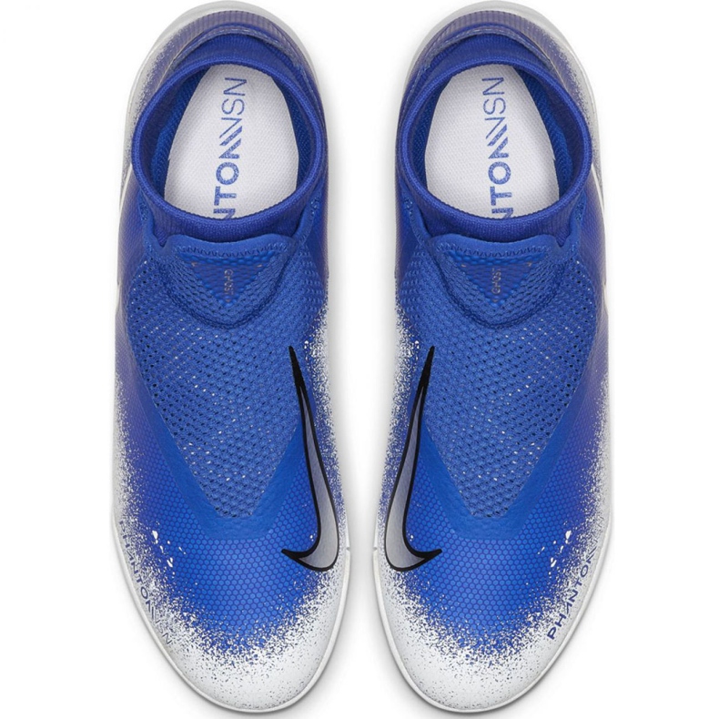 Nike Phantom Vsn Academy Df Tf M AO3269-410 fodboldsko flerfarvet blå 1