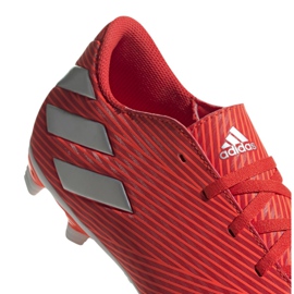Adidas Nemeziz 19.4 FxG M F34393 fodboldstøvler rød rød 4