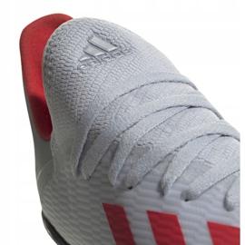 Adidas X 19.3 Tf Jr F35358 fodboldstøvler hvid hvid 1