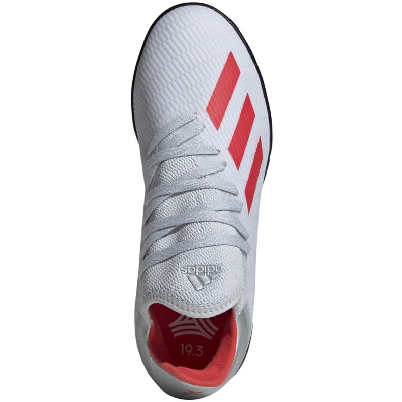 Adidas X 19.3 Tf Jr F35358 fodboldstøvler hvid hvid 2