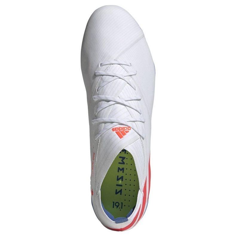Adidas Nemeziz Messi 19.1 Fg M F34402 fodboldstøvler hvid hvid 2