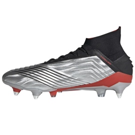 Adidas Predator 19.1 Sg M F99986 fodboldstøvler flerfarvet sølv 1