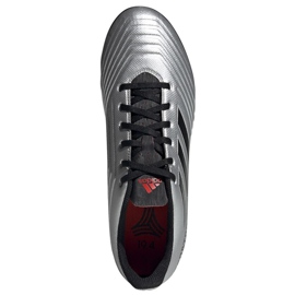 Adidas Predator 19.4 Tf M F35634 fodboldstøvler flerfarvet sølv 2