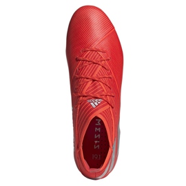 Adidas Nemeziz 19.1 Fg M F34408 fodboldstøvler rød rød 2