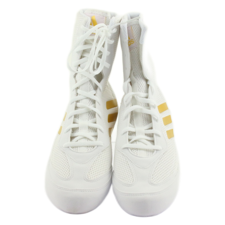 Adidas Box Hog Plus boksesko hvid 3
